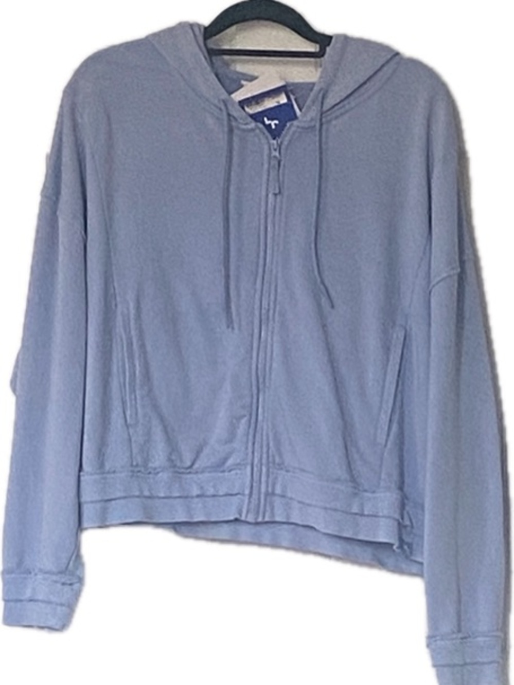 JoyLab Light Blue Zip-Up Hoodie